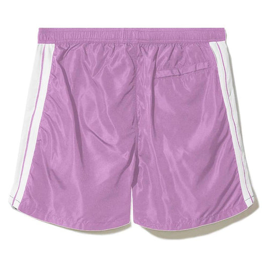 Purple Polyester Swimwear