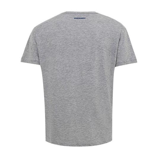 Gray Cotton T-Shirt