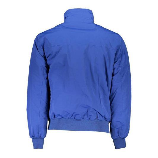 Blue Polyester Jacket