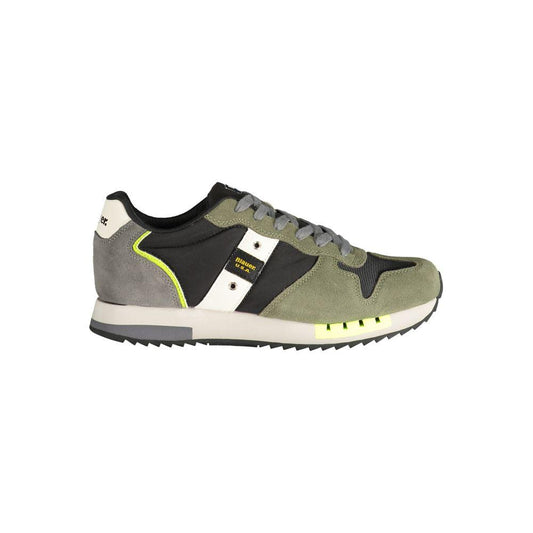 Blauer Green Polyester Sneaker Blauer