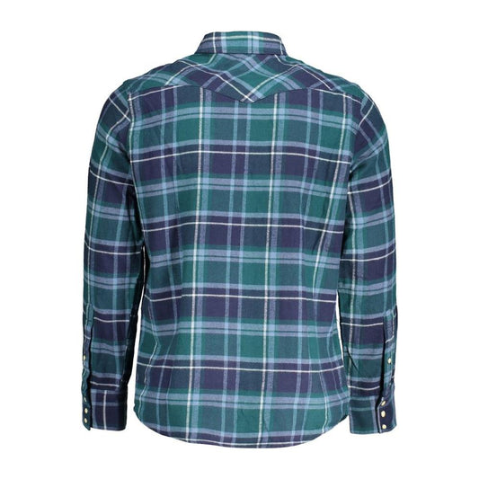 Wrangler Green Cotton Shirt