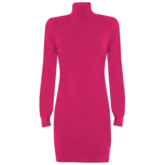 Yes Zee Fuchsia Viscose Dress Yes Zee