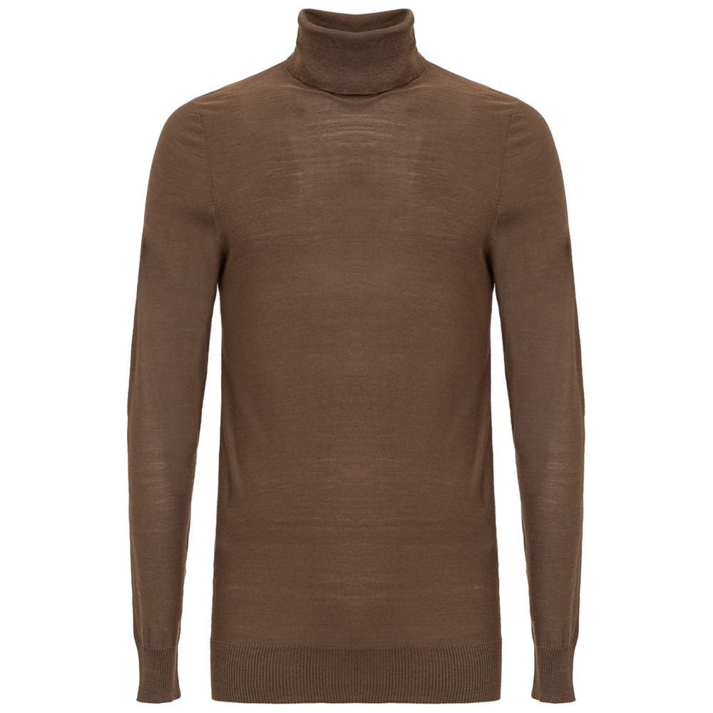 Brioni Brown Cashmere Sweater Brioni