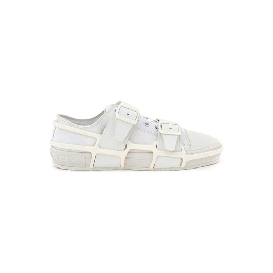 Burberry White Cotton Sneaker Burberry