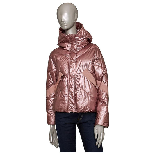 Baldinini Trend Pink Polyester Women Jacket Baldinini Trend