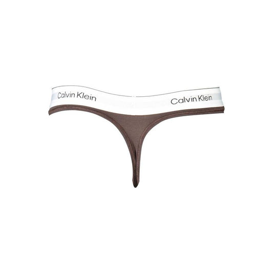 Calvin Klein Brown Cotton Underwear Calvin Klein