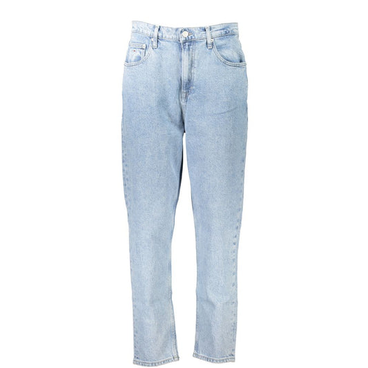 Tommy Hilfiger Light Blue Cotton Jeans & Pant Tommy Hilfiger