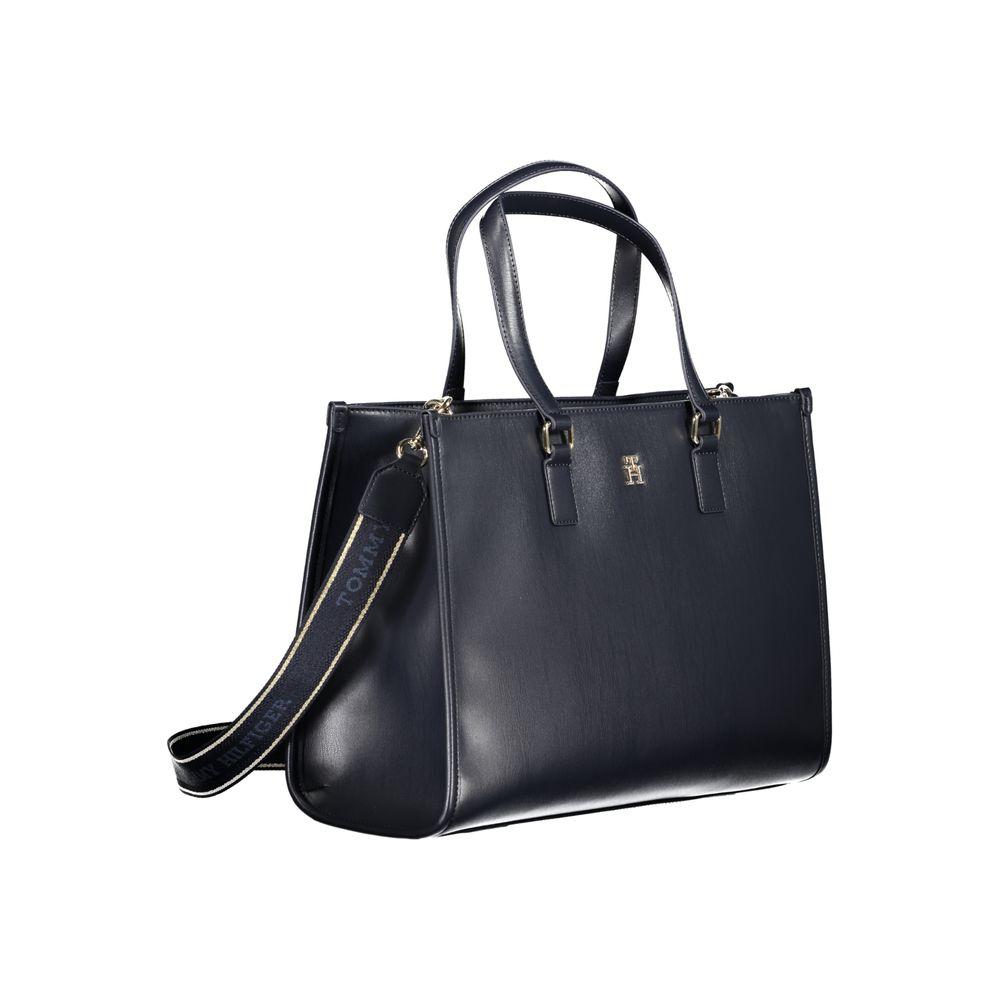 Tommy Hilfiger Blue Polyethylene Handbag Tommy Hilfiger