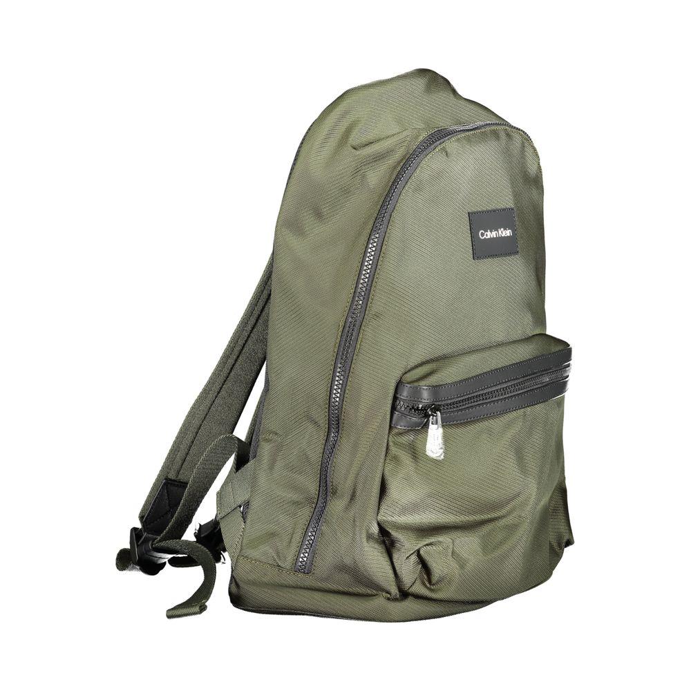 Calvin Klein Green Polyester Backpack Calvin Klein