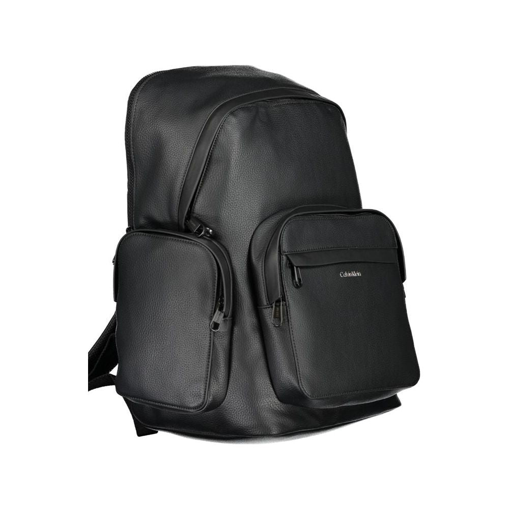 Calvin Klein Black Polyester Backpack Calvin Klein