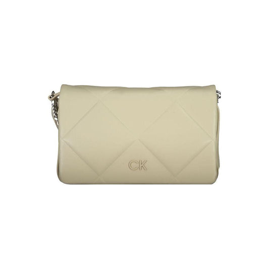 Calvin Klein Beige Cotton Handbag Calvin Klein