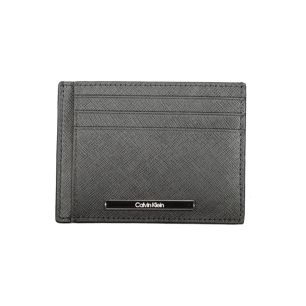 Calvin Klein Black Leather Wallet Calvin Klein