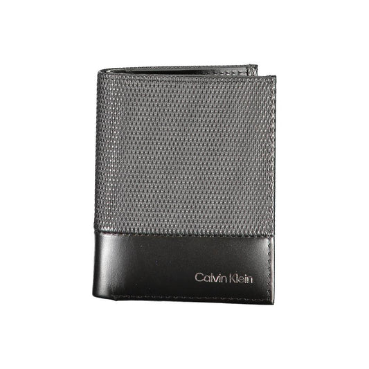 Calvin Klein Black Leather Wallet Calvin Klein