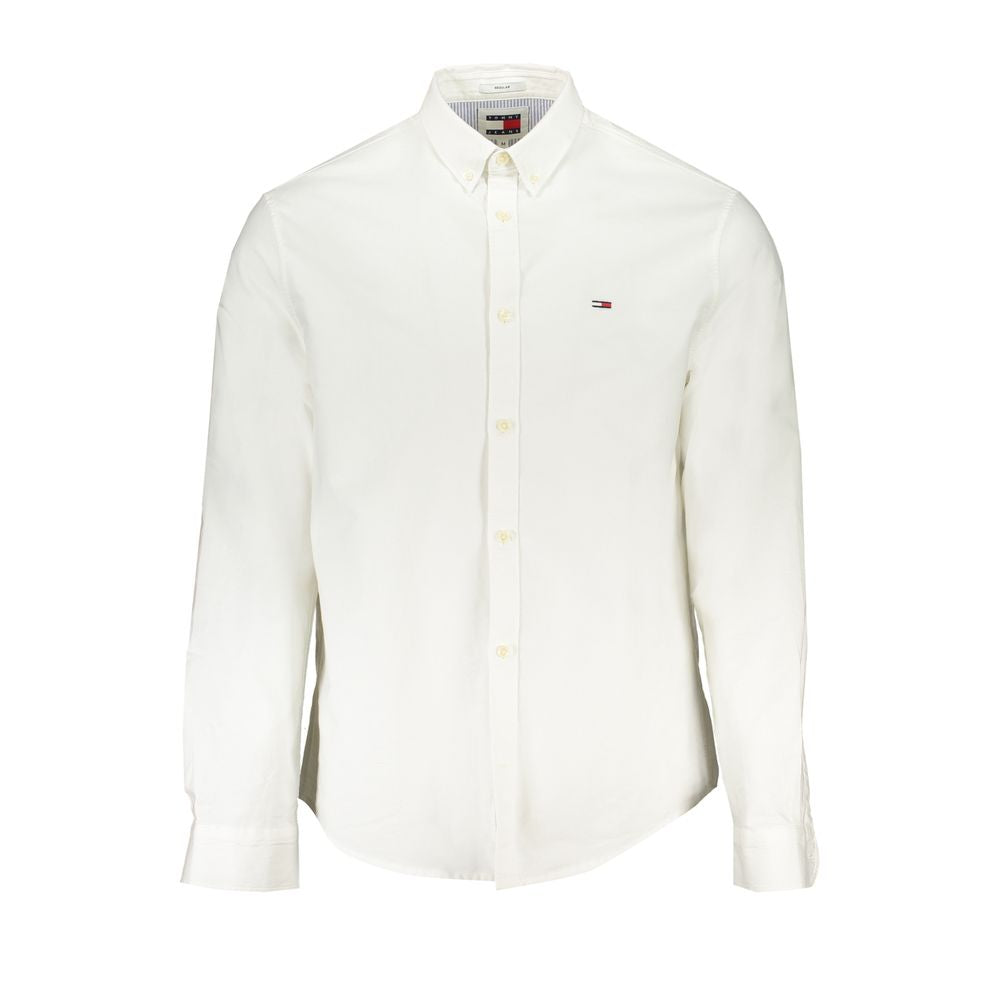 Tommy Hilfiger White Cotton Shirt Tommy Hilfiger