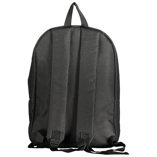 Lotto Black Polyester Backpack Lotto