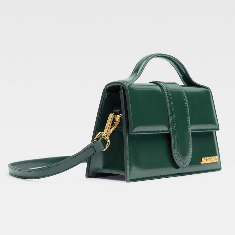 Jacquemus Green Leather Crossbody Bag Jacquemus