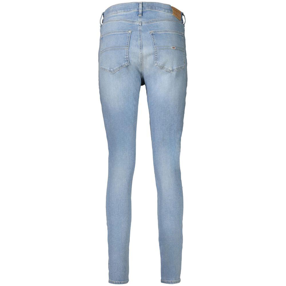 Tommy Hilfiger Light Blue Cotton Women Skinny Jean Tommy Hilfiger