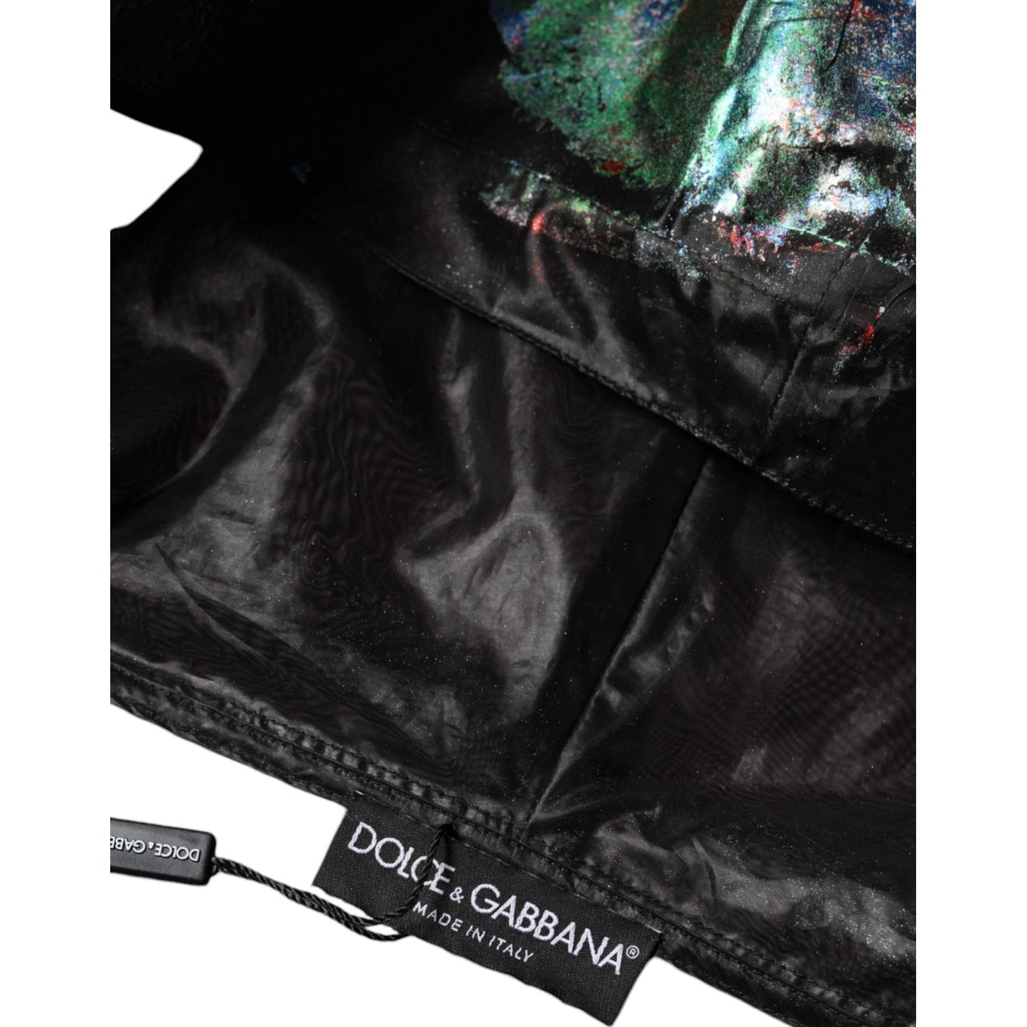 Dolce & Gabbana Multicolor Print Hooded Sweatshirt Sweater Dolce & Gabbana