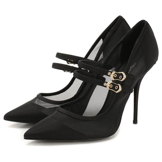 Dolce & Gabbana Black Polyamide Pump Dolce & Gabbana