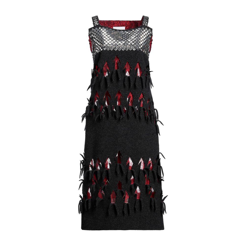 Maison Margiela Black Wool Dress Maison Margiela