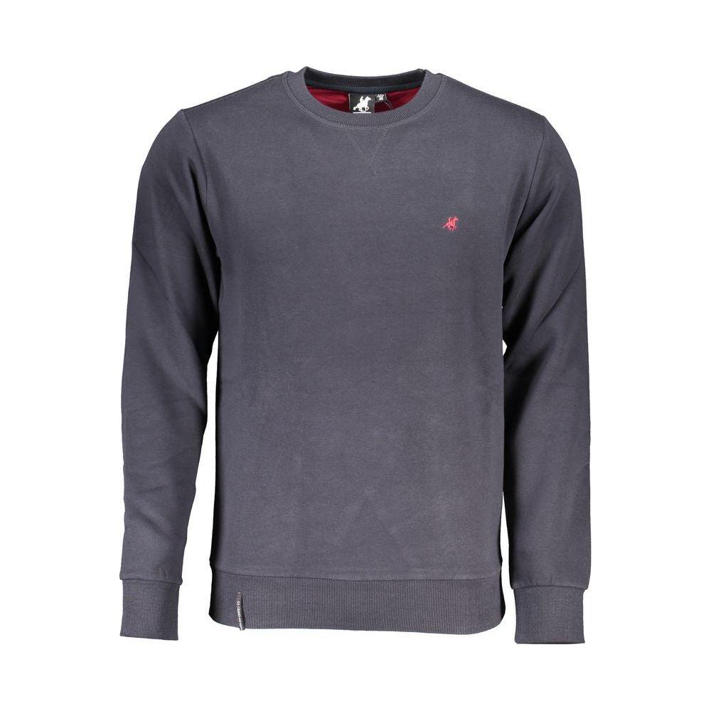 U.S. Grand Polo Blue Cotton Sweater U.S. Grand Polo