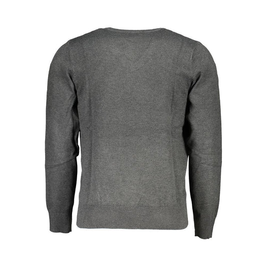 U.S. Grand Polo Gray Nylon Sweater U.S. Grand Polo