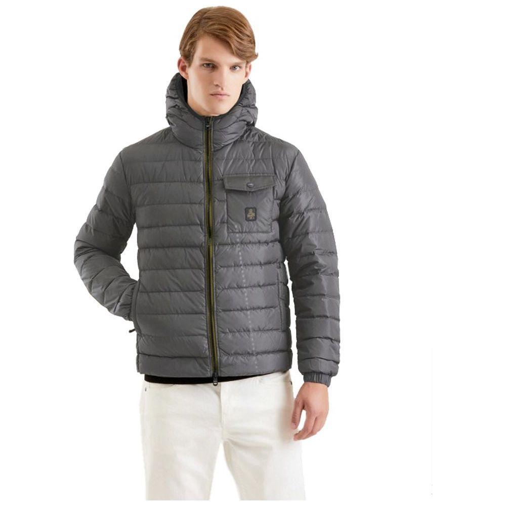 Refrigiwear Gray Nylon Jacket Refrigiwear