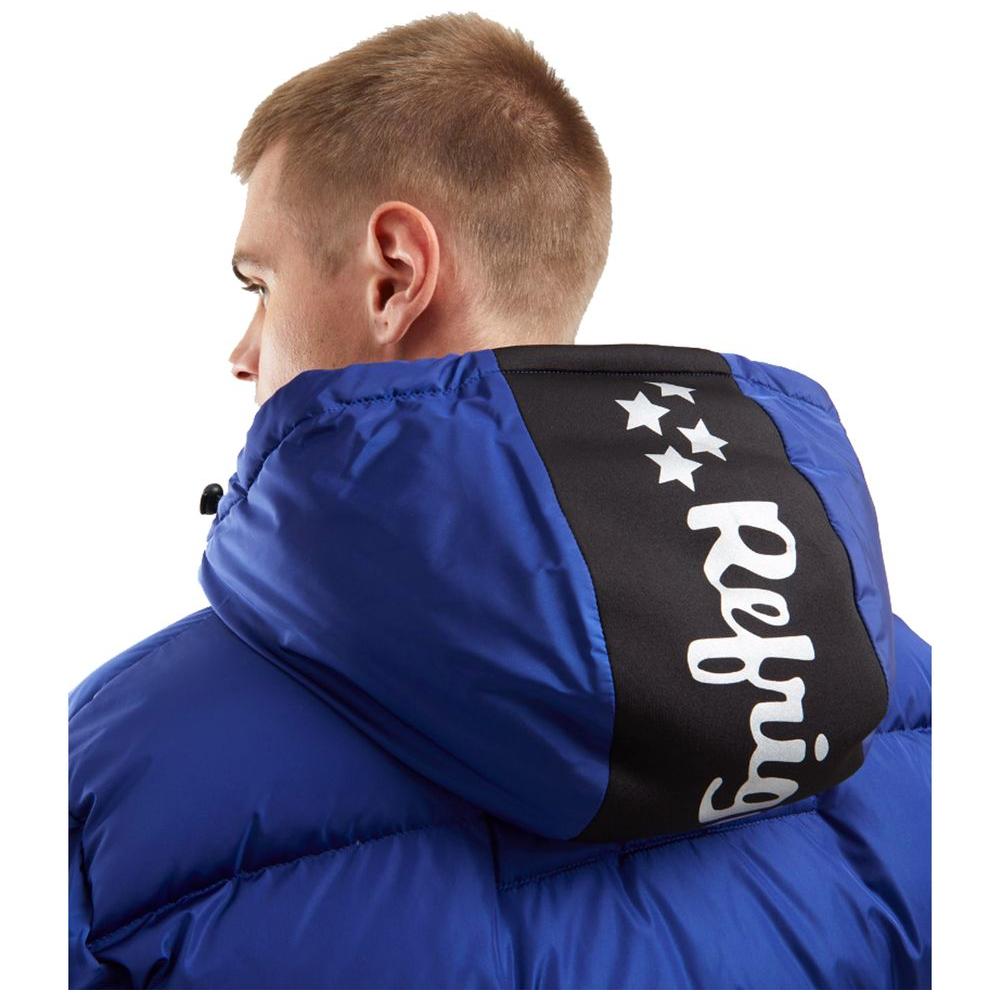 Refrigiwear Blue Nylon Jacket Refrigiwear