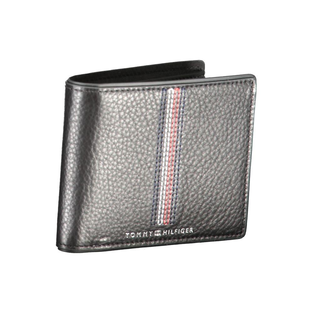 Tommy Hilfiger Black Leather Wallet Tommy Hilfiger