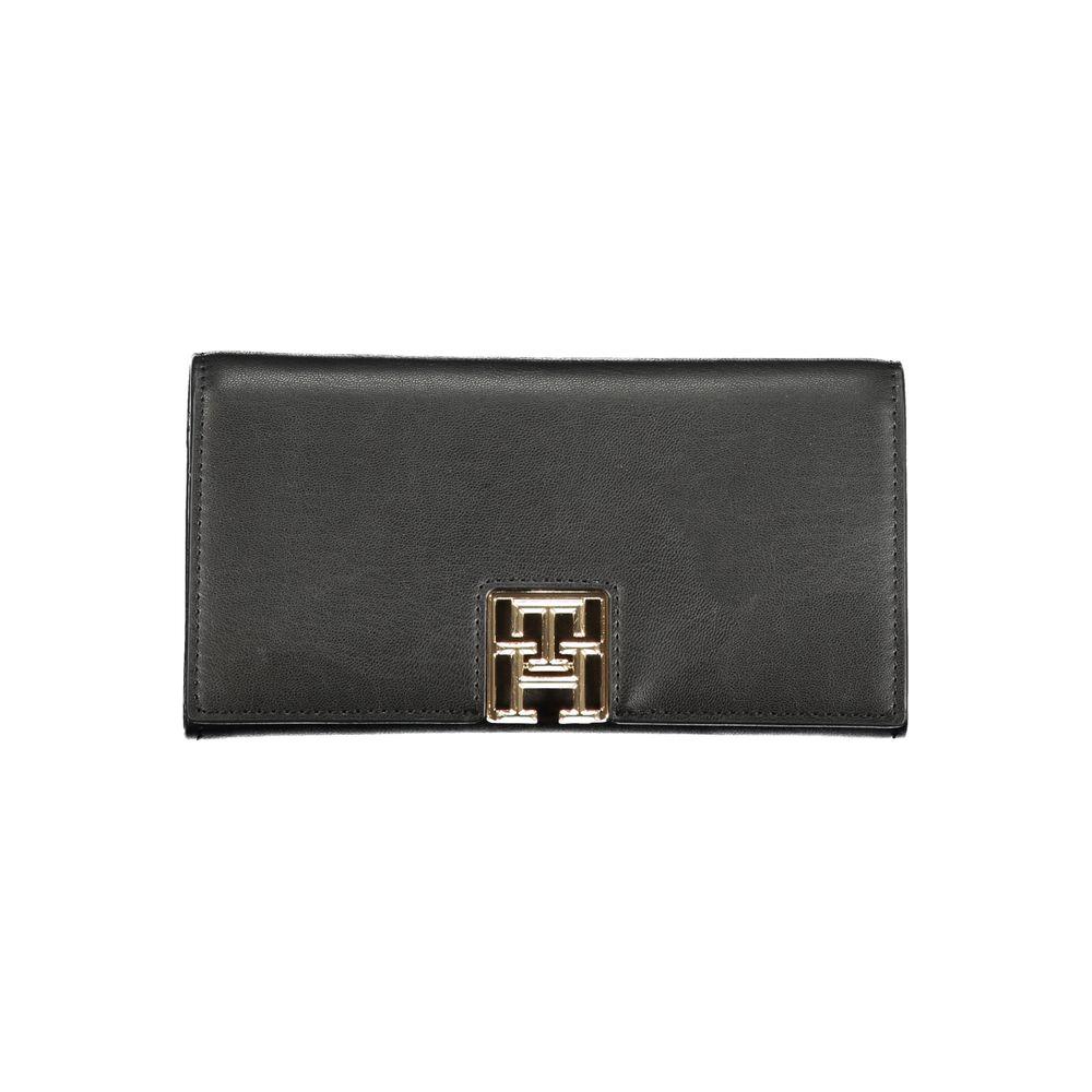 Tommy Hilfiger Black Polyethylene Wallet Tommy Hilfiger