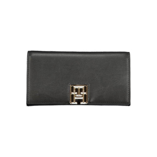 Tommy Hilfiger Black Polyethylene Wallet Tommy Hilfiger