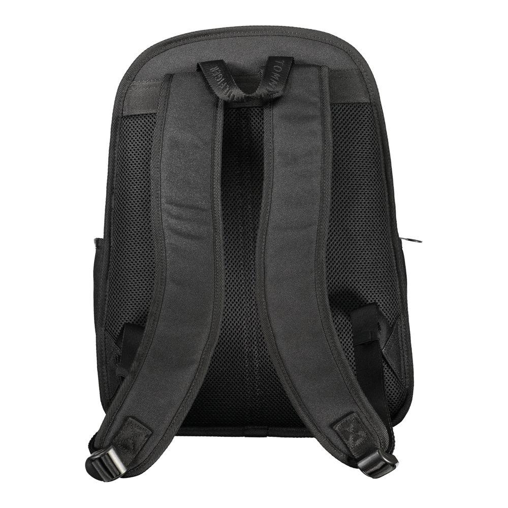 Tommy Hilfiger Black Polyester Backpack Tommy Hilfiger