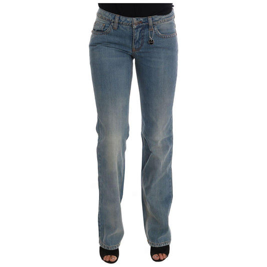 Costume National Blue Wash Cotton Classic Jeans Costume National