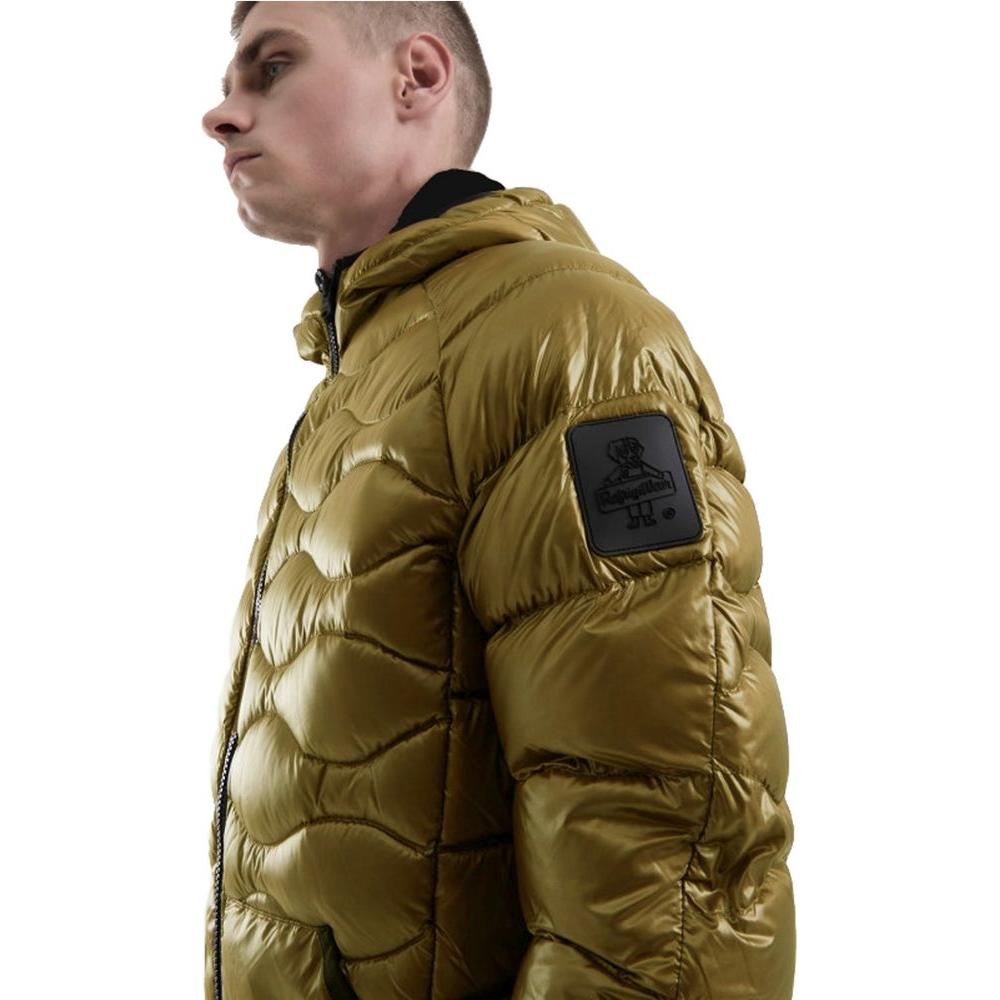 Refrigiwear Yellow Nylon Men's Jacket Refrigiwear