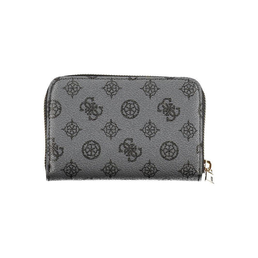 Guess Jeans Gray Polyethylene Wallet Guess Jeans