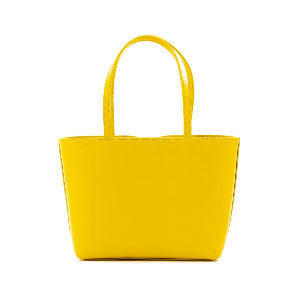 Dolce & Gabbana Yellow Leather Handbag Dolce & Gabbana