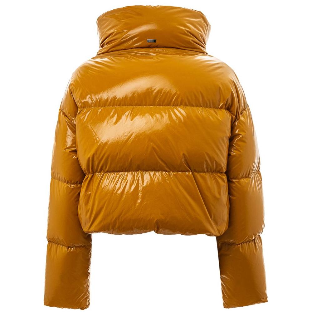 Herno Yellow Polyamide Jackets & Coat Herno