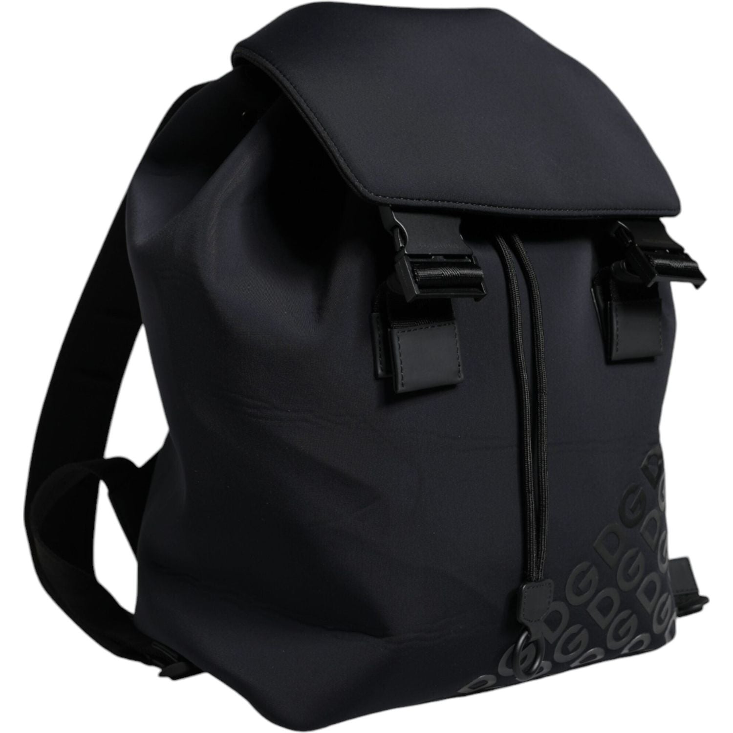 Front view with bag zipped and handles upright.