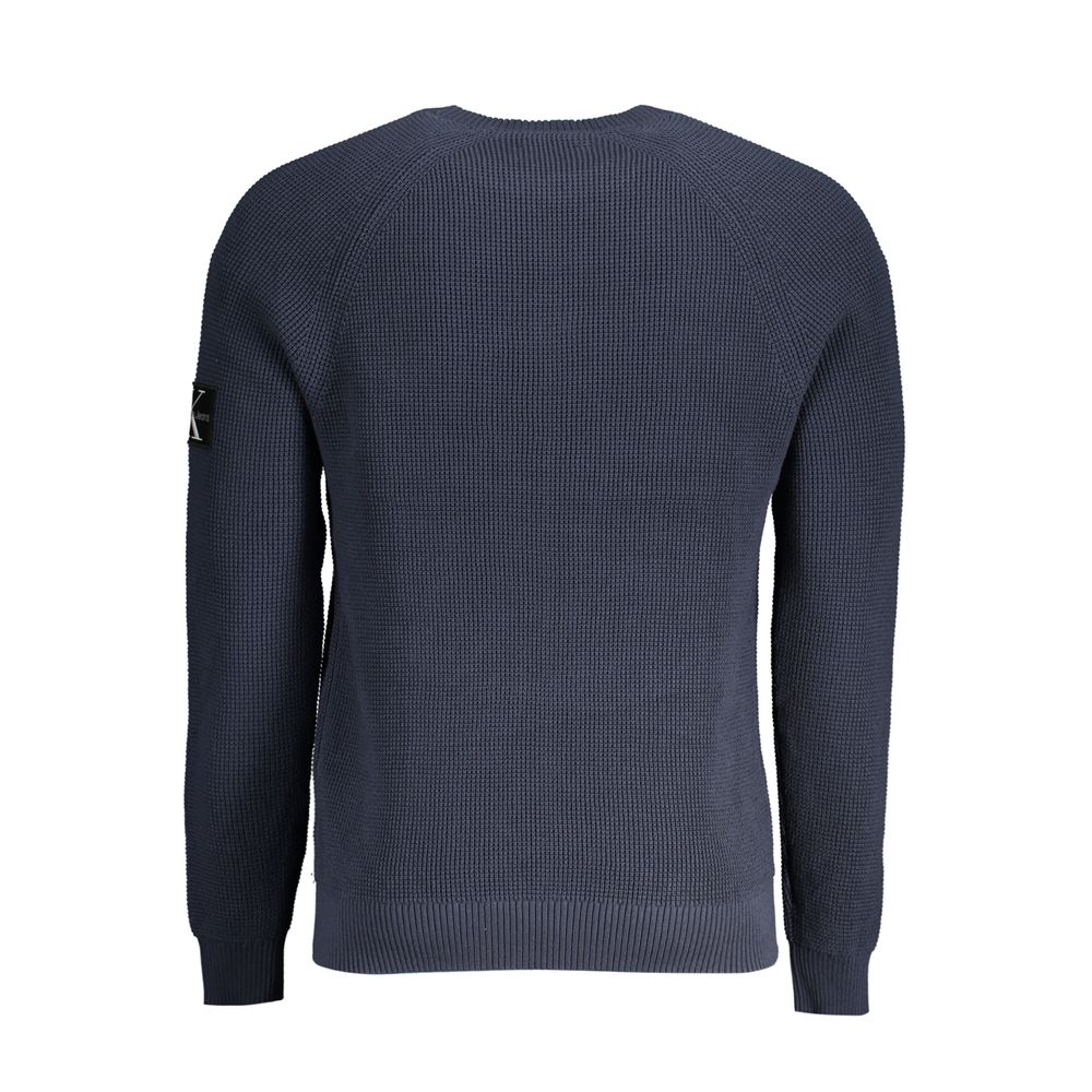 Calvin Klein Blue Cotton Sweater Calvin Klein