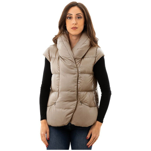 Herno Gray Polyamide Vest Herno