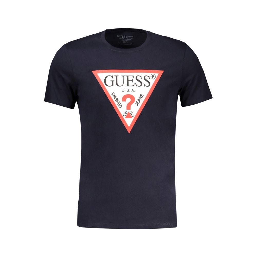 Guess Jeans Blue Cotton T-Shirt