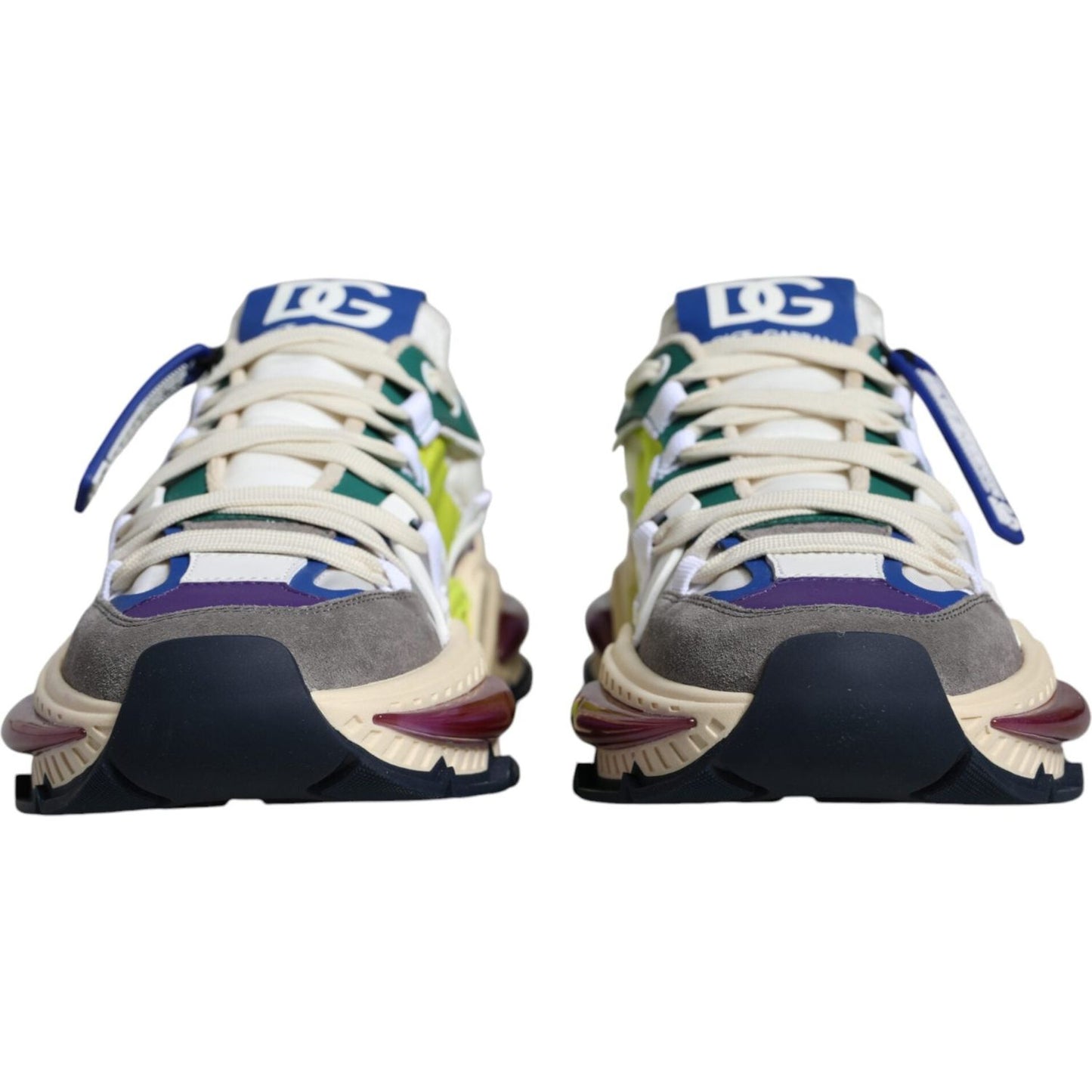 Dolce & Gabbana Multicolor Airmaster Low Top Sneakers Shoes Dolce & Gabbana