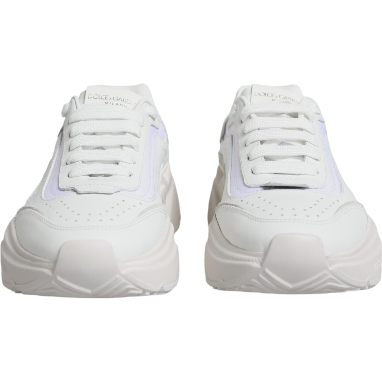 Dolce & Gabbana White Daymaster Low Top Sneakers Shoes Dolce & Gabbana