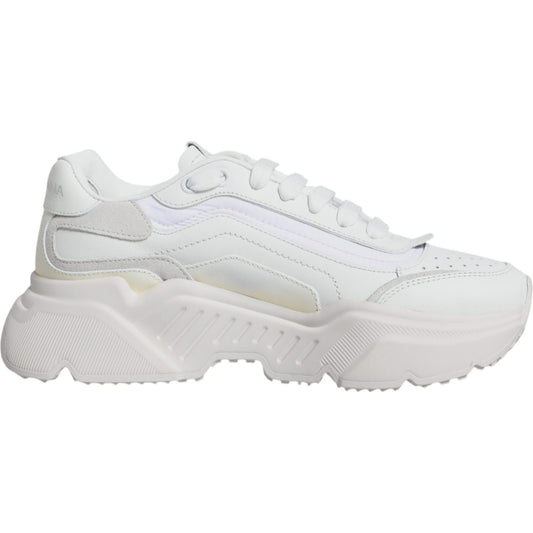 Dolce & Gabbana White Daymaster Low Top Sneakers Shoes Dolce & Gabbana