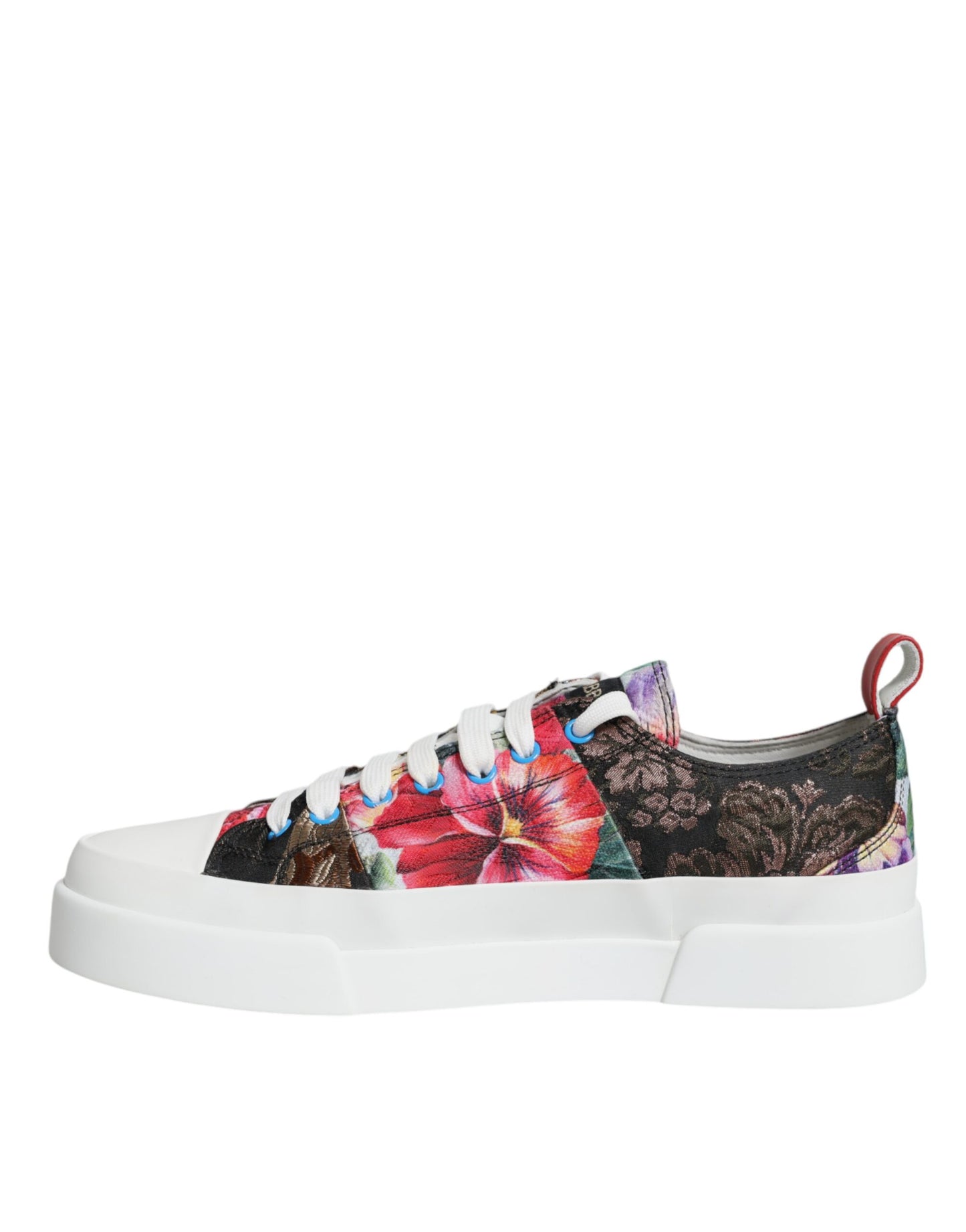 Dolce & Gabbana Multicolor Patchwork Low Top Sneakers Shoes Dolce & Gabbana