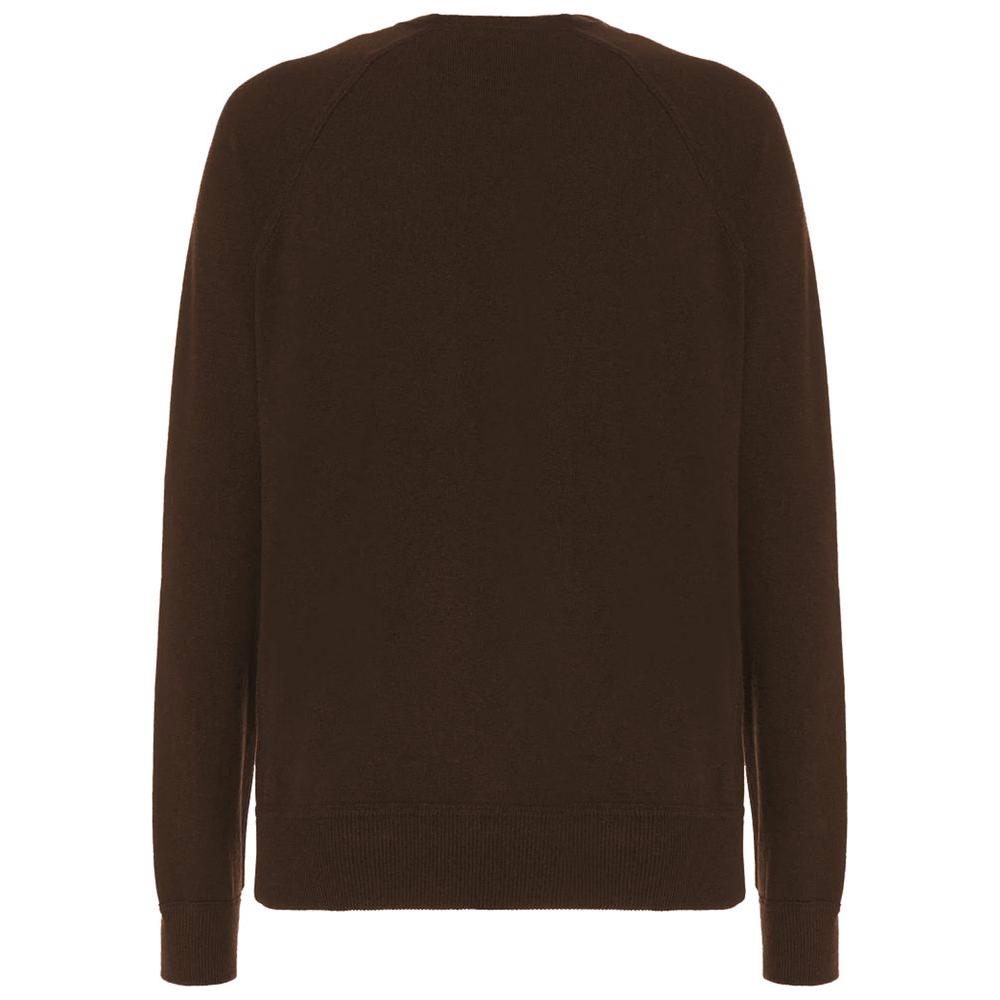 Malo Brown Wool Men's Turtleneck Sweater Malo