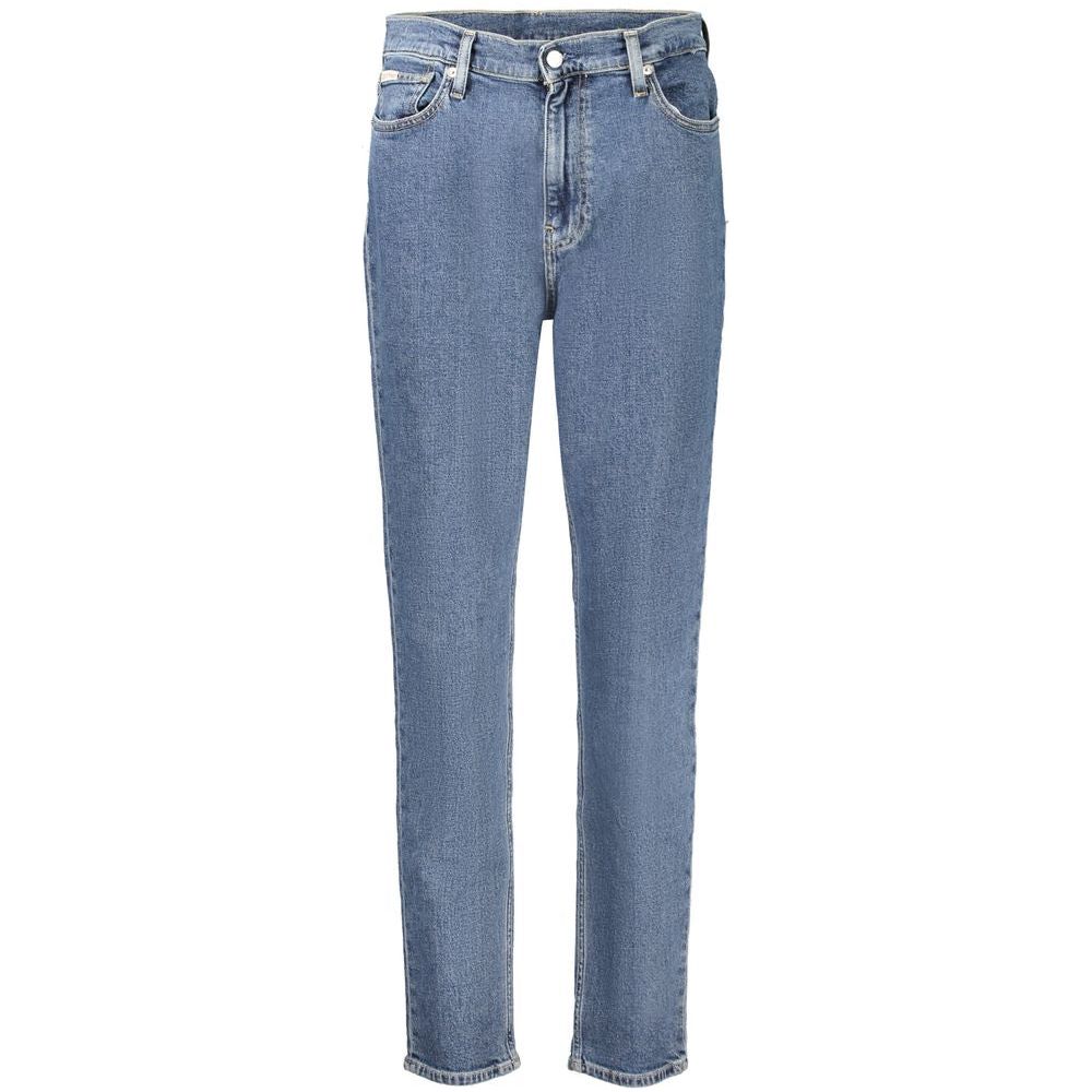 Calvin Klein Blue Cotton Jeans & Pant