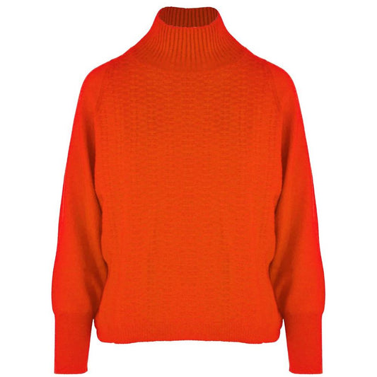 Malo Orange Cashmere Sweater Malo