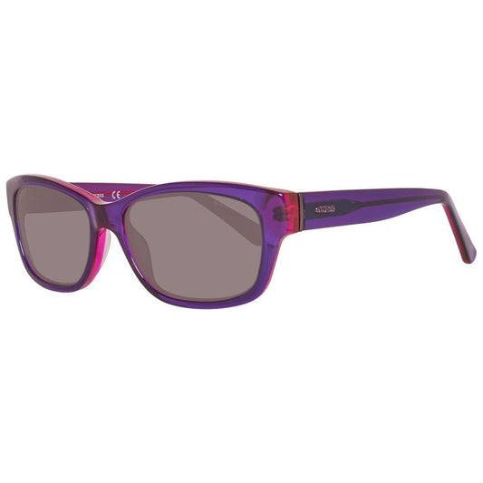 Guess Purple Plastic Sunglasses Guess