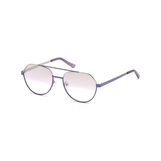 Guess Purple Metal Sunglasses Guess